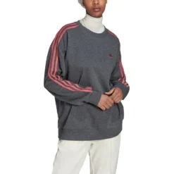 Adidas Sportswear Essentials Studio Lounge 3 Stripes Sweatshirt