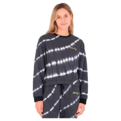 HURLEY Tie Dye Cropped Sweatshirt