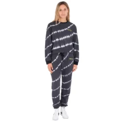 HURLEY Tie Dye Cropped Sweatshirt -Modaa Clothing Shop hurley tie dye cropped sweatshirt 3