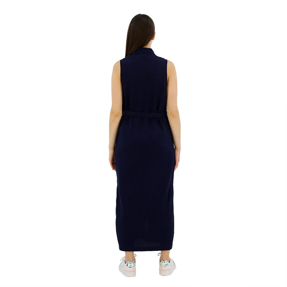 Lacoste EF1107 Sleeveless Midi Dress 2 Lacoste EF1107 Sleeveless Midi Dress - Image 2