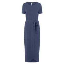 Object Annie Nadia Short Sleeve Long Dress