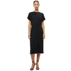 Object Annie New Short Sleeve Midi Dress