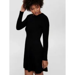 ONLY Alma O-Neck Knit Short Dress -Modaa Clothing Shop only alma o neck knit short dress 4
