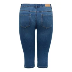 ONLY CARMAKOMA Augusta Skinny Fit High Waist Capri Jeans -Modaa Clothing Shop only carmakoma augusta skinny fit high waist capri jeans 3