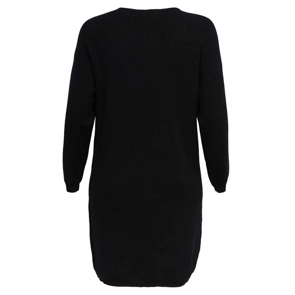 ONLY CARMAKOMA Esly V Neck Long Sleeve Dress 4 ONLY CARMAKOMA Esly V Neck Long Sleeve Dress - Image 4