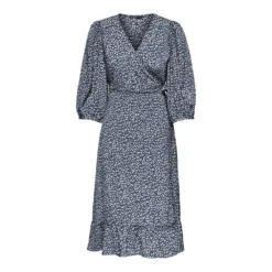 ONLY Olivia Wrap Midi Dress -Modaa Clothing Shop only olivia wrap midi dress 2