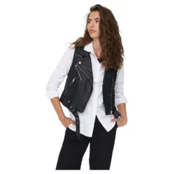 ONLY Vera Faux Vest -Modaa Clothing Shop only vera faux vest 5