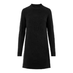 Pieces Chapa Long Sleeve O Neck Knit Dress