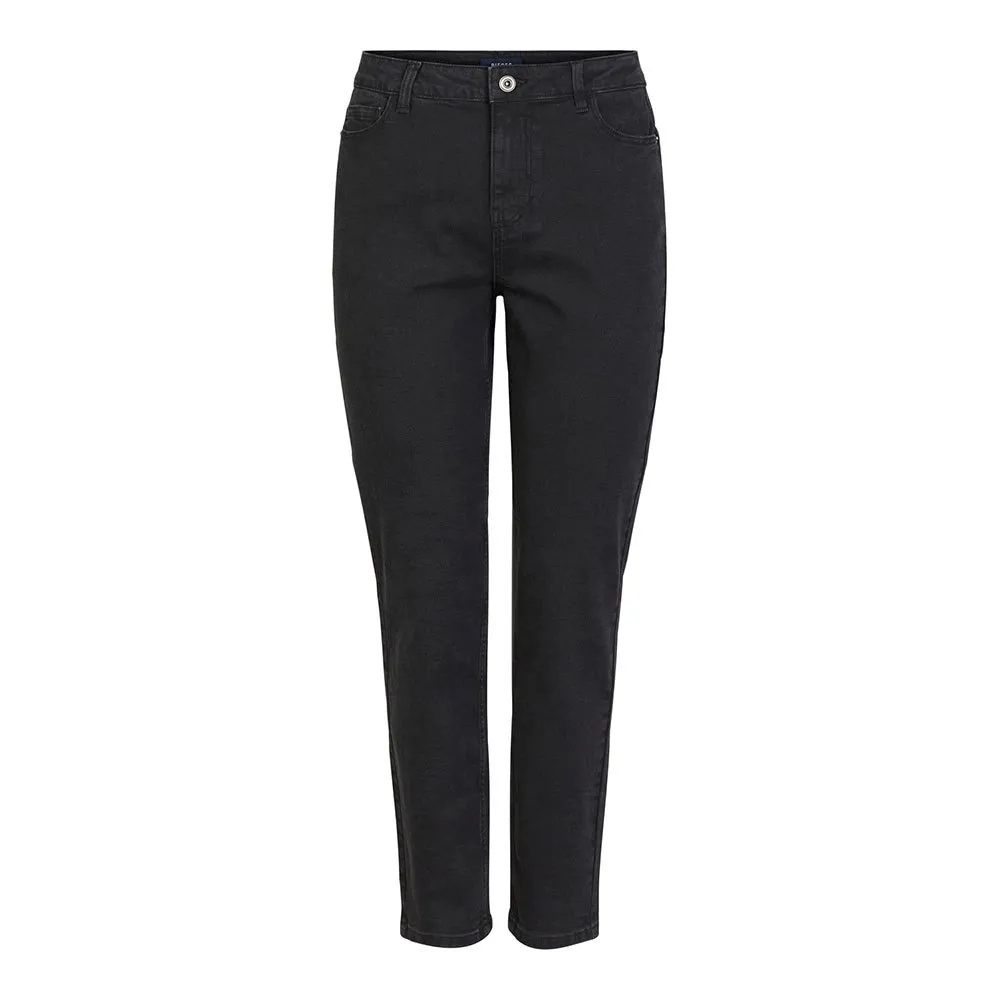 Pieces Kesia Mom High Waist Ankle Jeans 3 Pieces Kesia Mom High Waist Ankle Jeans - Image 3