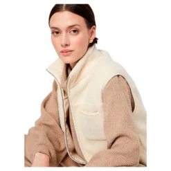 Pieces Sadie Teddy Vest -Modaa Clothing Shop pieces sadie teddy vest 5