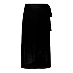 Pieces Tala Wrap Long Skirt -Modaa Clothing Shop pieces tala wrap long skirt 2