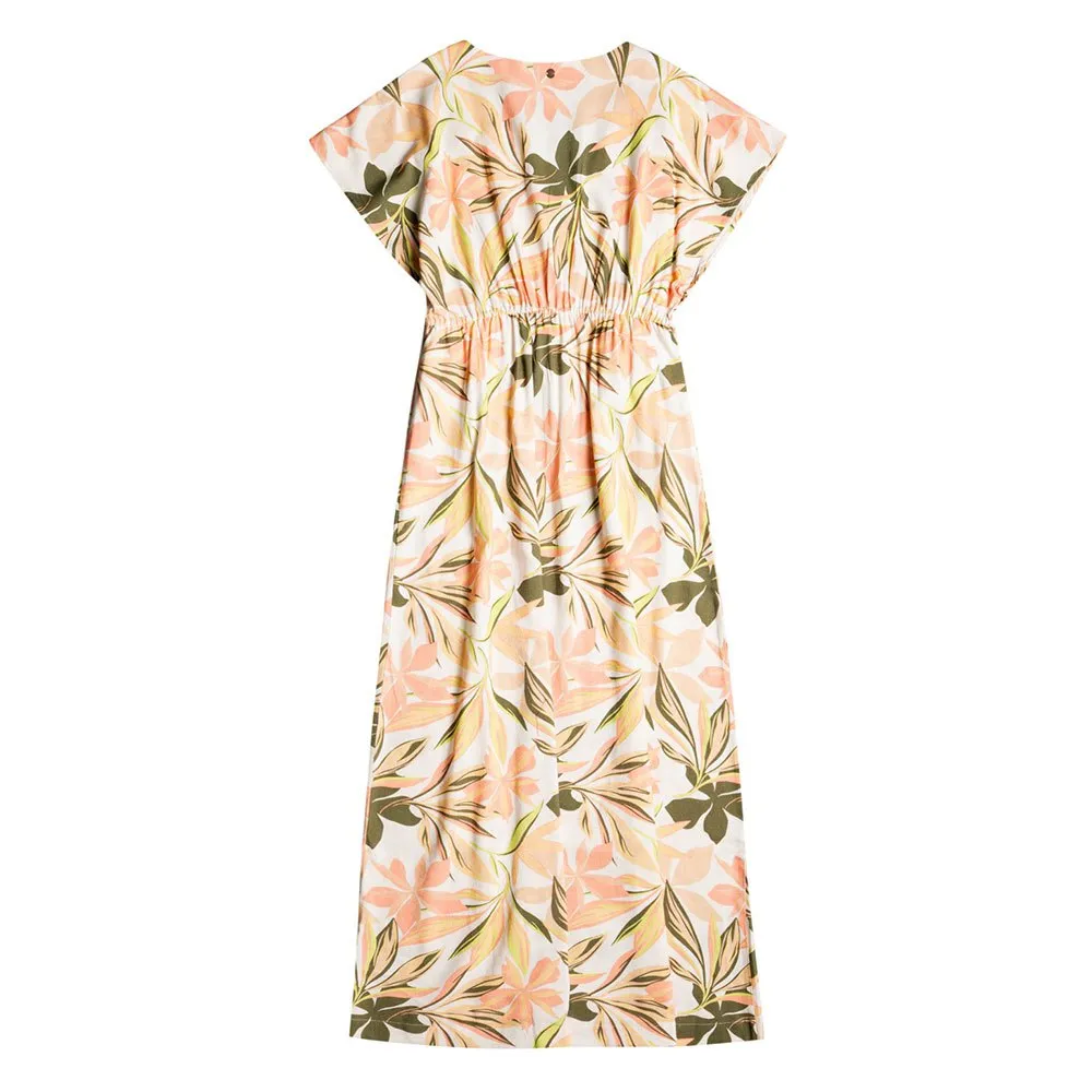 Roxy Dynamite Girl Again Short Sleeve Long Dress 2 Roxy Dynamite Girl Again Short Sleeve Long Dress - Image 2