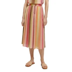 Scotch & Soda Pleated Chiffon Midi Skirt