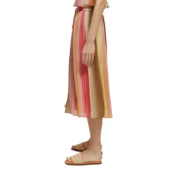 Scotch & Soda Pleated Chiffon Midi Skirt -Modaa Clothing Shop scotch soda pleated chiffon midi skirt 3