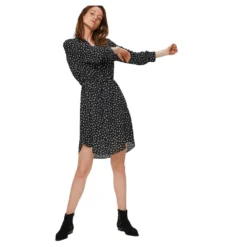 Selected Damina 7/8 Aop Short Dress -Modaa Clothing Shop selected damina 7 8 aop short dress 4