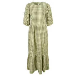 Tom Tailor Checked Midi Dress -Modaa Clothing Shop tom tailor checked midi dress 2