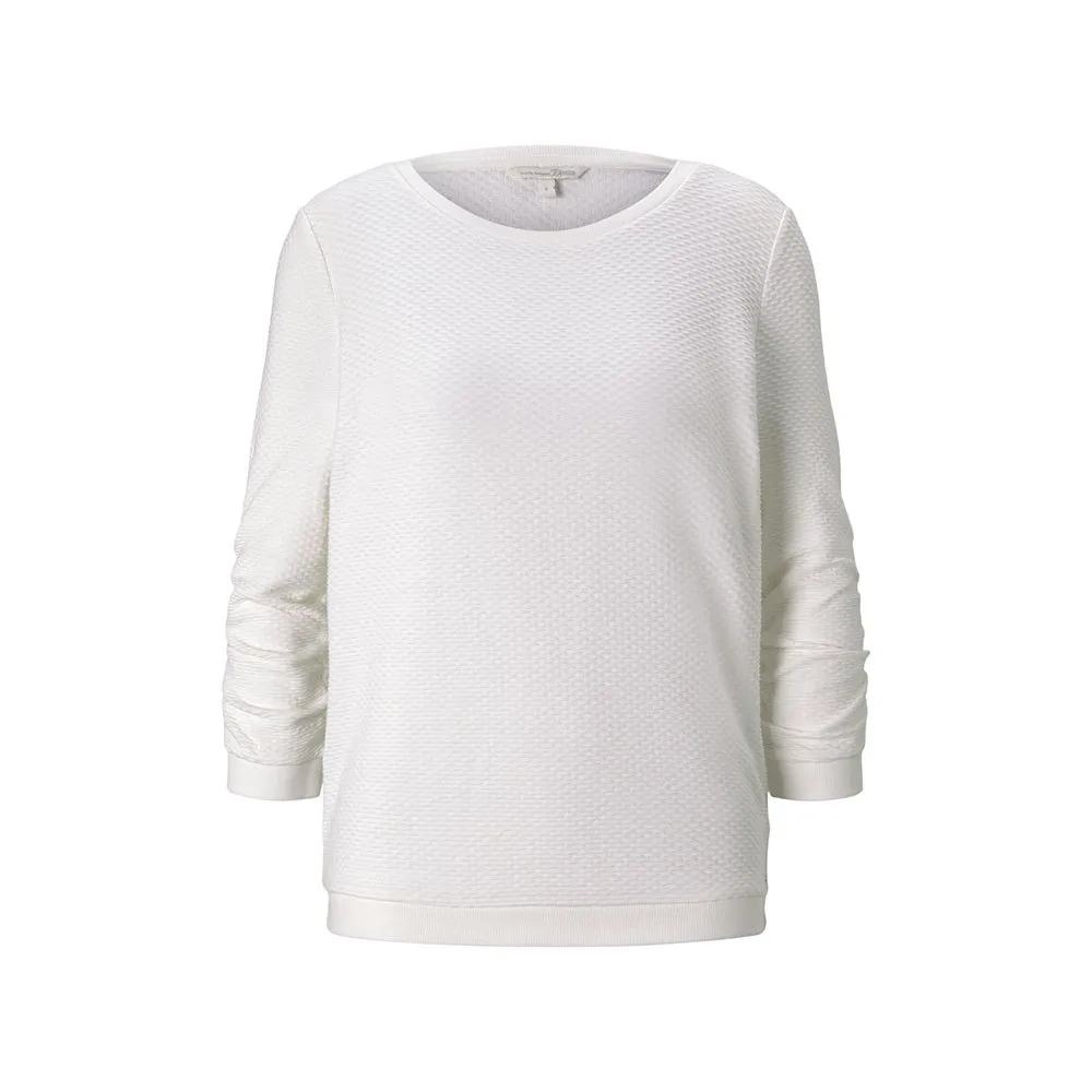 Tom Tailor Structured Sweatshirt 3 Tom Tailor Structured Sweatshirt - Image 3