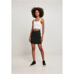 URBAN CLASSICS Organic Stretch High Waist Mini Skirt 9 URBAN CLASSICS Organic Stretch High Waist Mini Skirt -Modaa Clothing Shop urban classics organic stretch high waist mini skirt 3