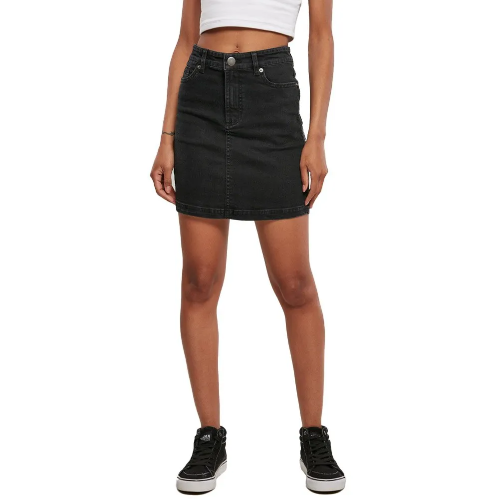 URBAN CLASSICS Organic Stretch High Waist Mini Skirt 1 URBAN CLASSICS Organic Stretch High Waist Mini Skirt