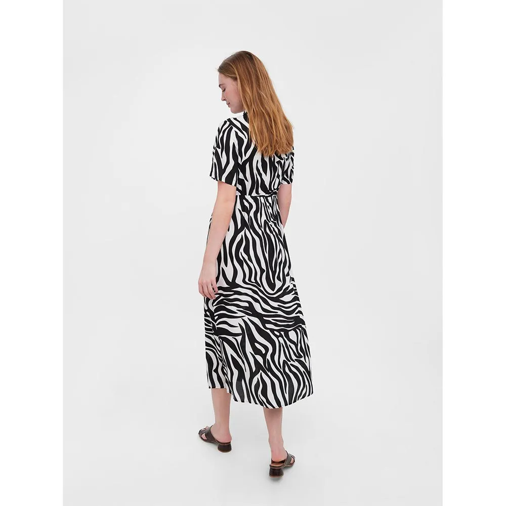 Vero Moda Ally Exp Short Sleeve Short Dress 2 Vero Moda Ally Exp Short Sleeve Short Dress - Image 2