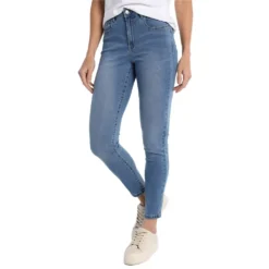 Tousers Bleach Skinny High Waist Jeans