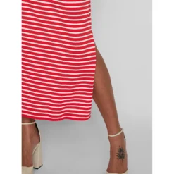 Vila Darling High Waist Long Skirt -Modaa Clothing Shop vila darling high waist long skirt 4