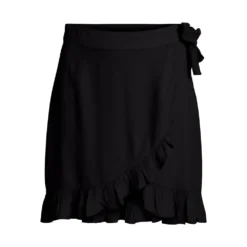 Vila Fini Wrap High Waist Short Skirt -Modaa Clothing Shop vila fini wrap high waist short skirt 2