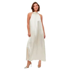 Vila Sittas Halter Sleveless Long Dress -Modaa Clothing Shop vila sittas halter sleveless long dress 5