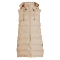 Vila Trish New Padded Long Vest -Modaa Clothing Shop vila trish new padded long vest 2
