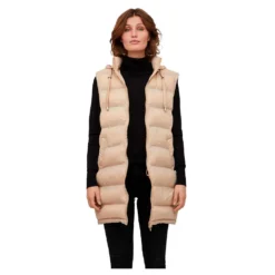 Vila Trish New Padded Long Vest