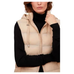 Vila Trish New Padded Long Vest -Modaa Clothing Shop vila trish new padded long vest 4