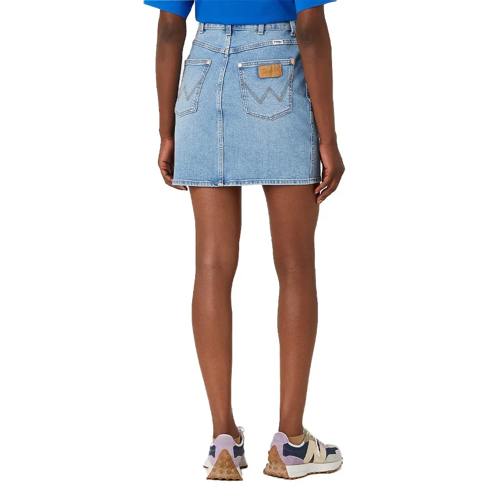 Wrangler W22V68177 Mom Denim Skirt 2 Wrangler W22V68177 Mom Denim Skirt - Image 2