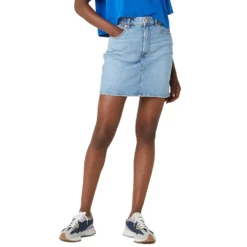 Wrangler W22V68177 Mom Denim Skirt