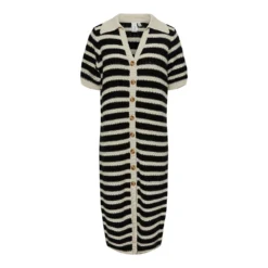 YAS Croc Short Sleeve Midi Dress