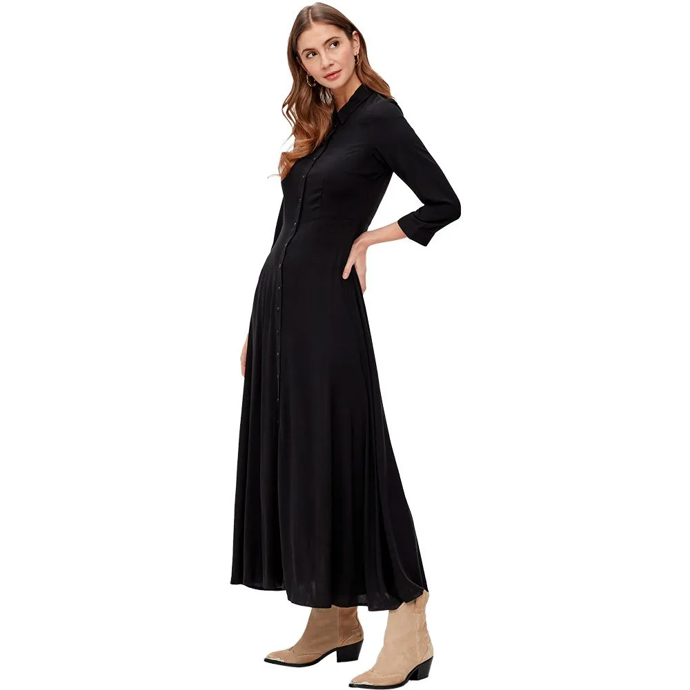 YAS Savanna Long Sleeve Shirt Dress 2 YAS Savanna Long Sleeve Shirt Dress - Image 2